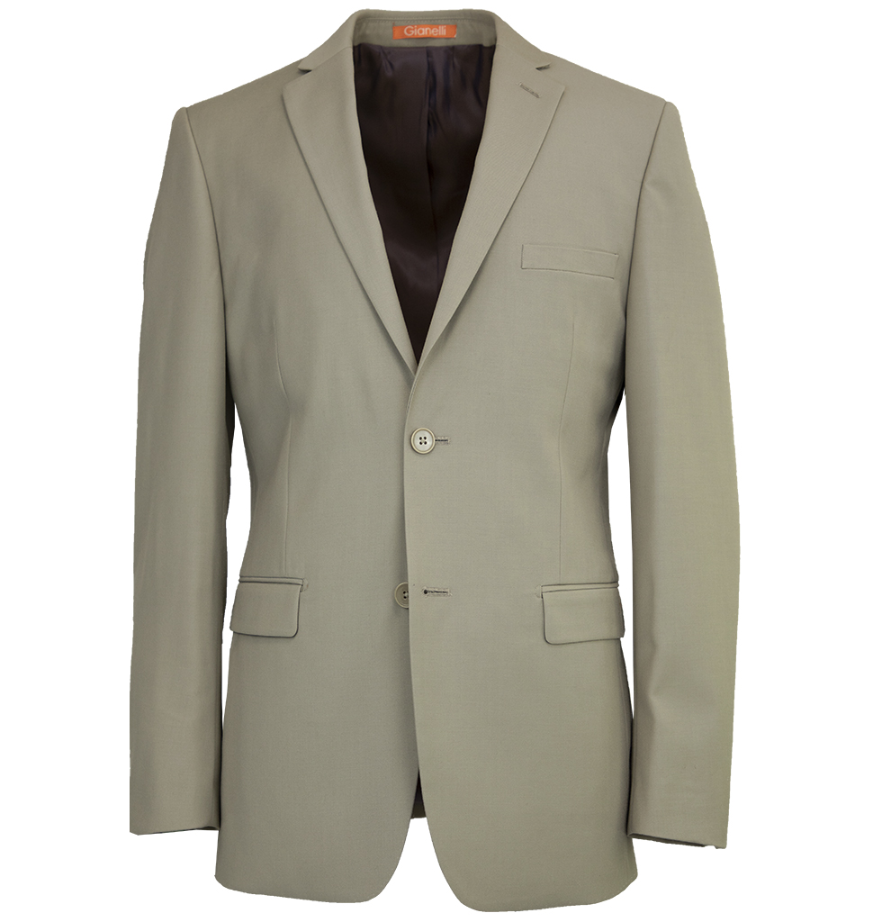 Gianelli Luxury 2 Piece Suit Modern Fit Tan