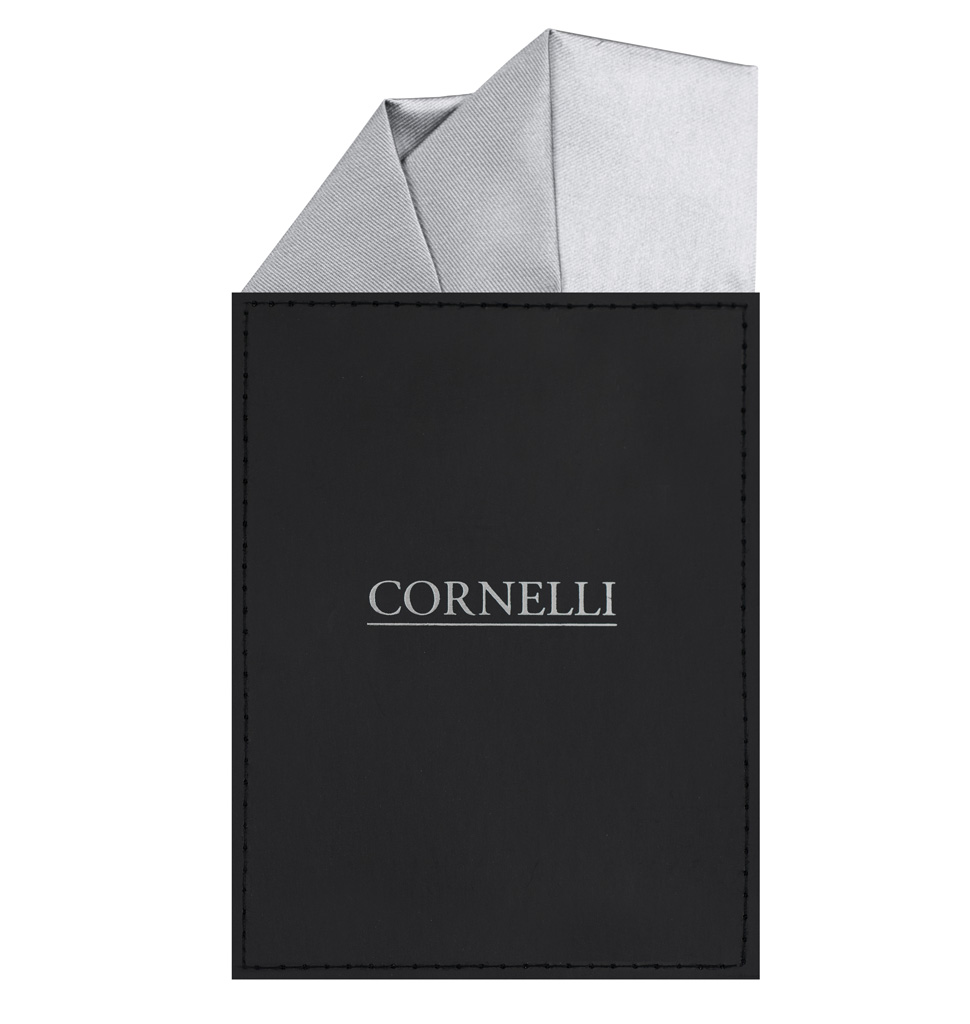 Solid Pocket Card Double Layered Sterling Grey Apc12Zz