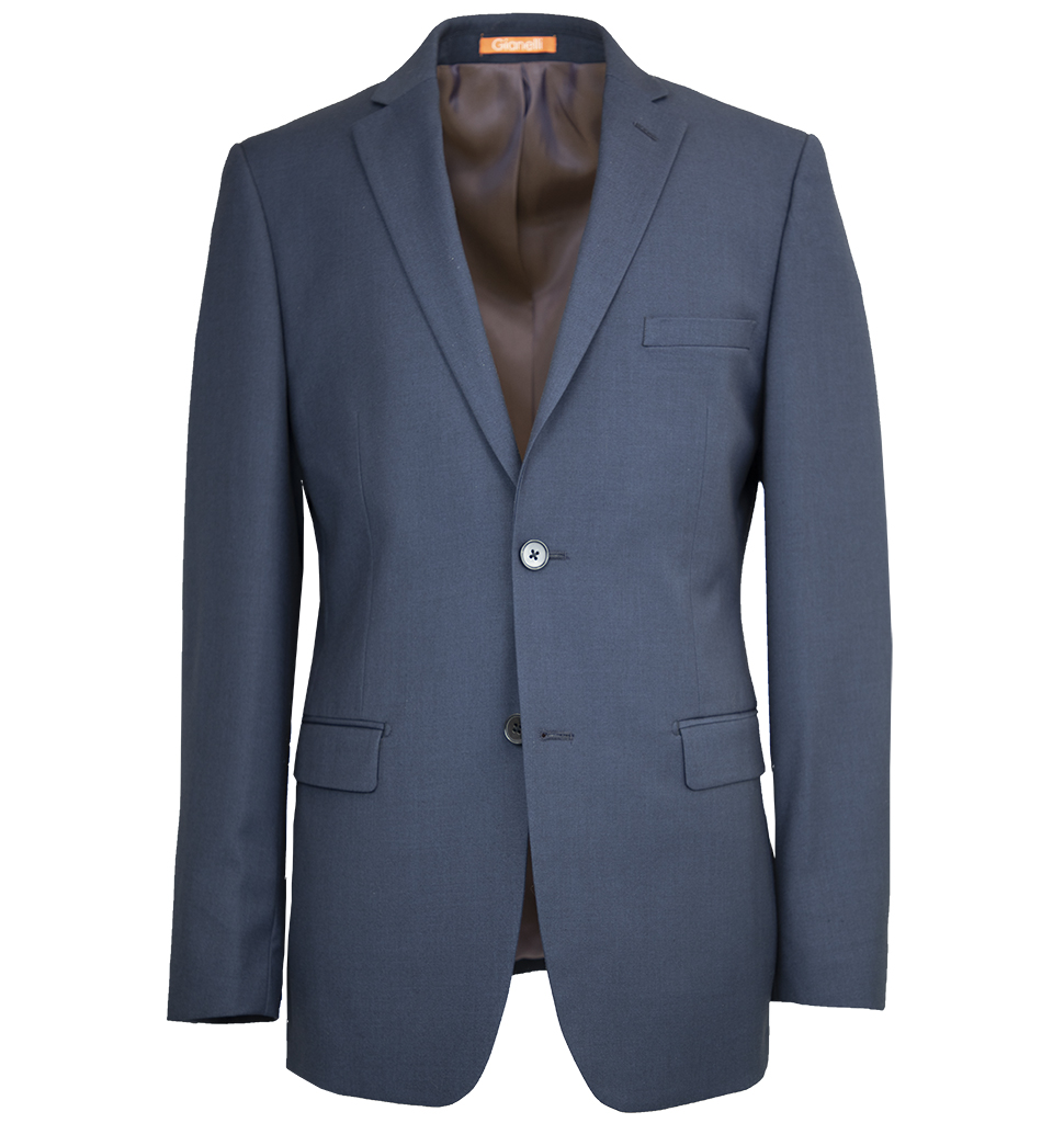 Gianelli Luxury 2 Piece Suit Modern Fit Navy