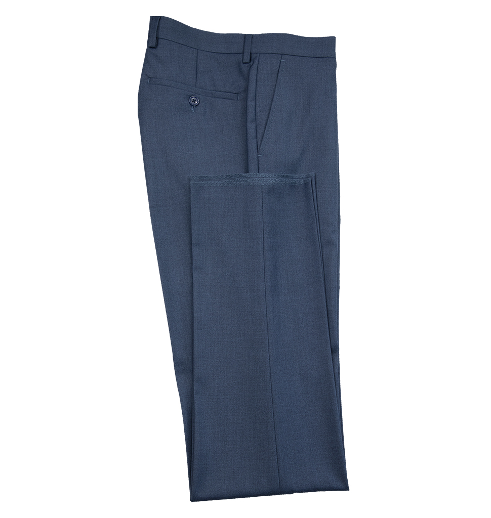 Cornelli Luxury Slacks Modern Fit Heather Blue