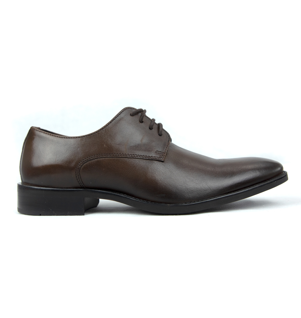 Giorgio Brutini Alton Laced Dress Shoe Tech Cushion Brown