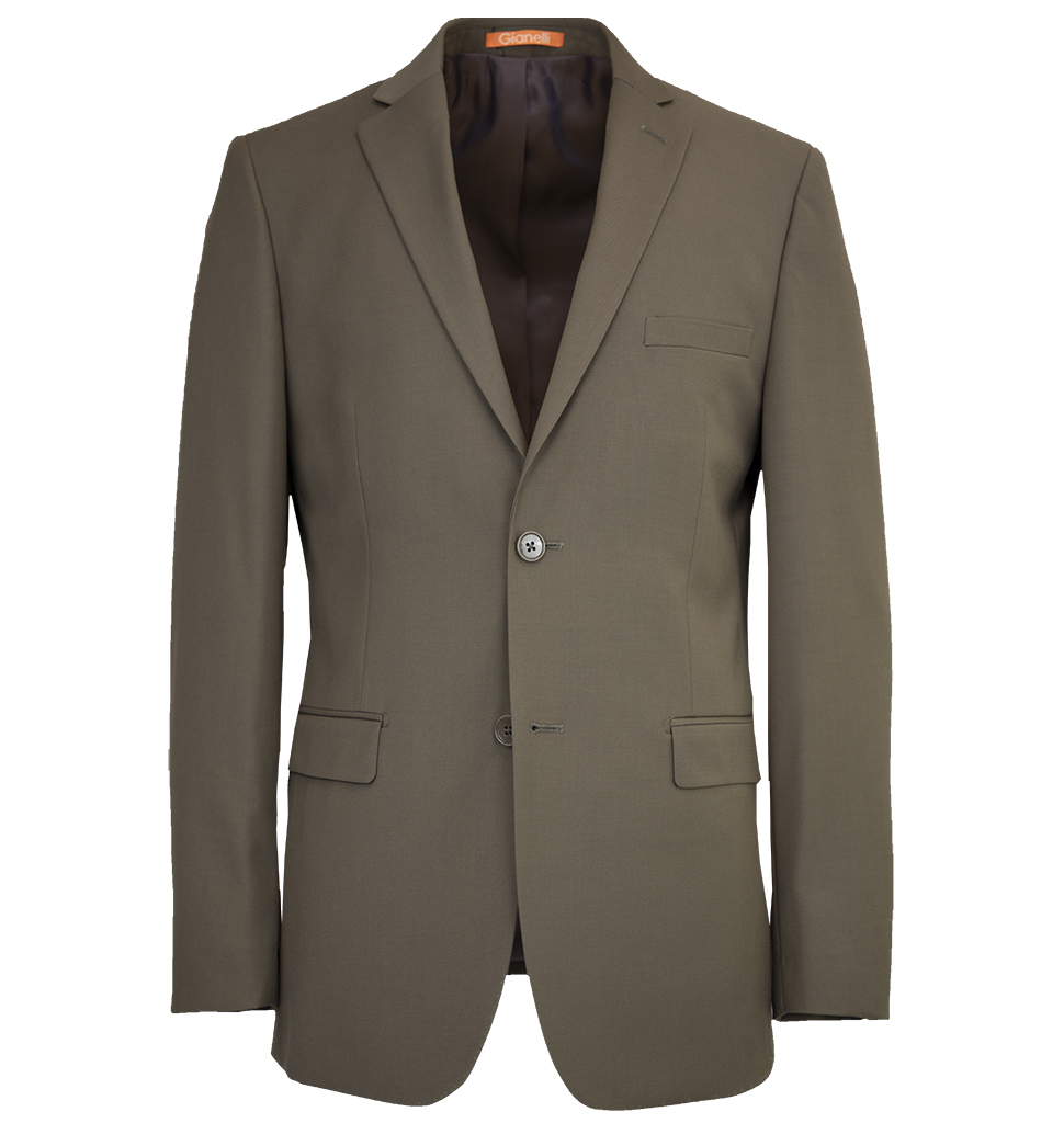 Gianelli Luxury 2 Piece Suit Modern Fit Taupe