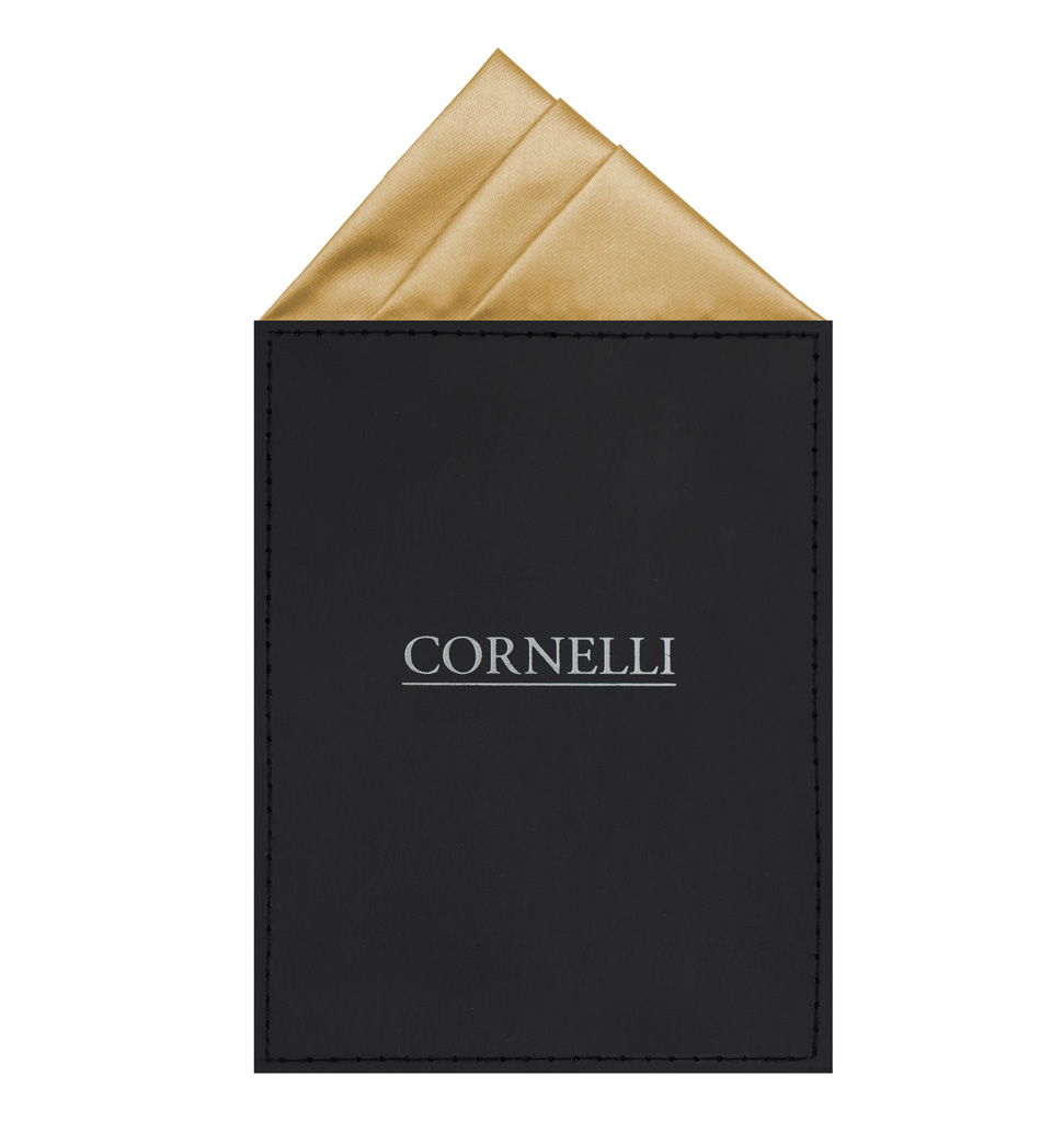 Solid Pocket Card Triple Layered Gold Apc13Jj