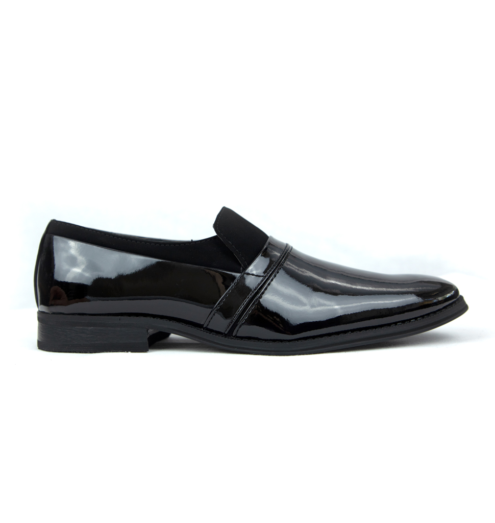 Giorgio Brutini Luxore Slip On Tuxedo Shoe Black