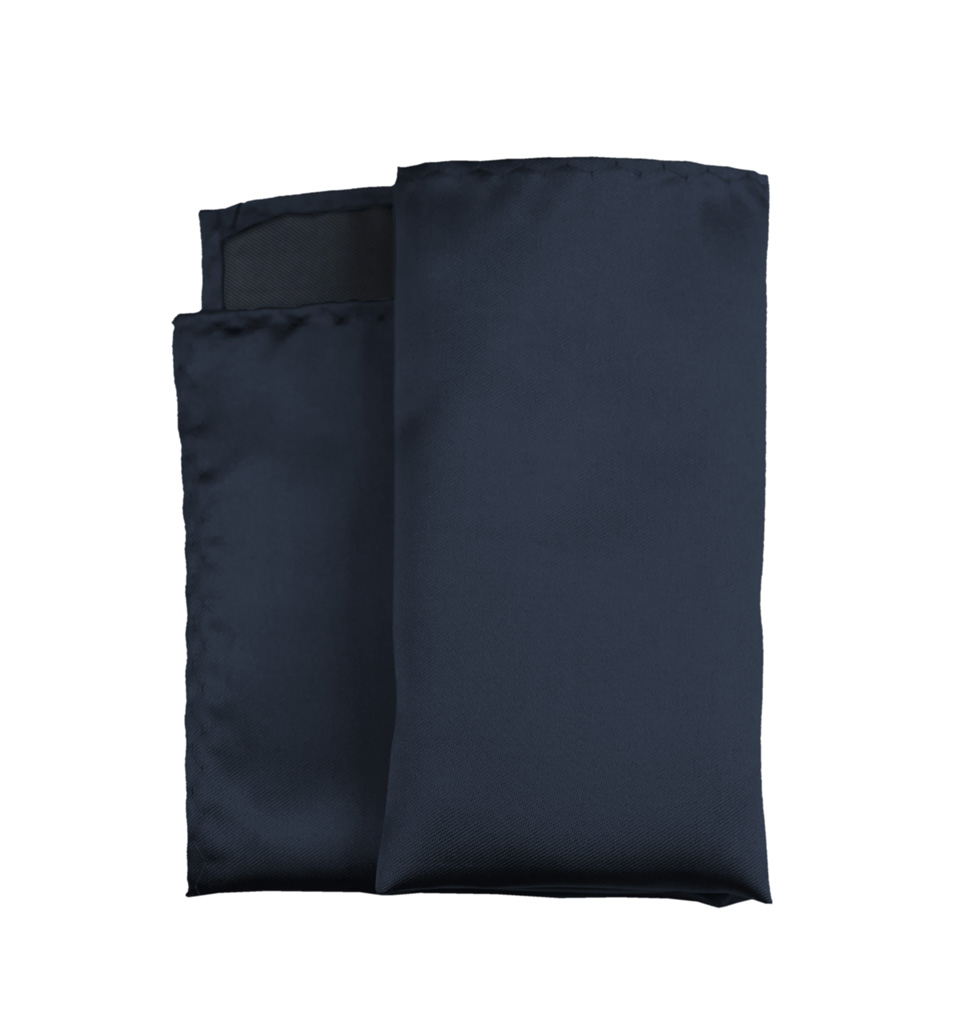 Solid Handkerchief Marine Ayc15G