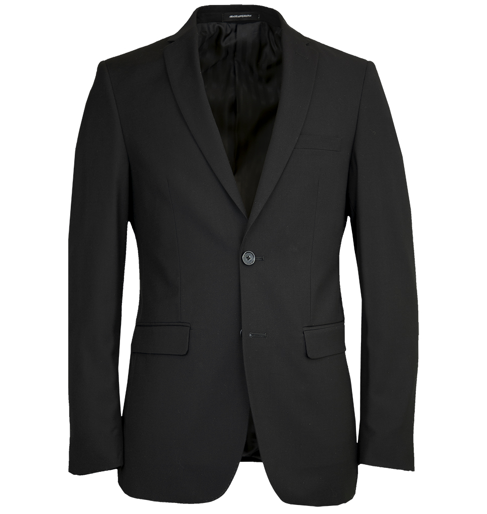 Franco Ricci Luxury 2 Piece Suit Modern Fit Black