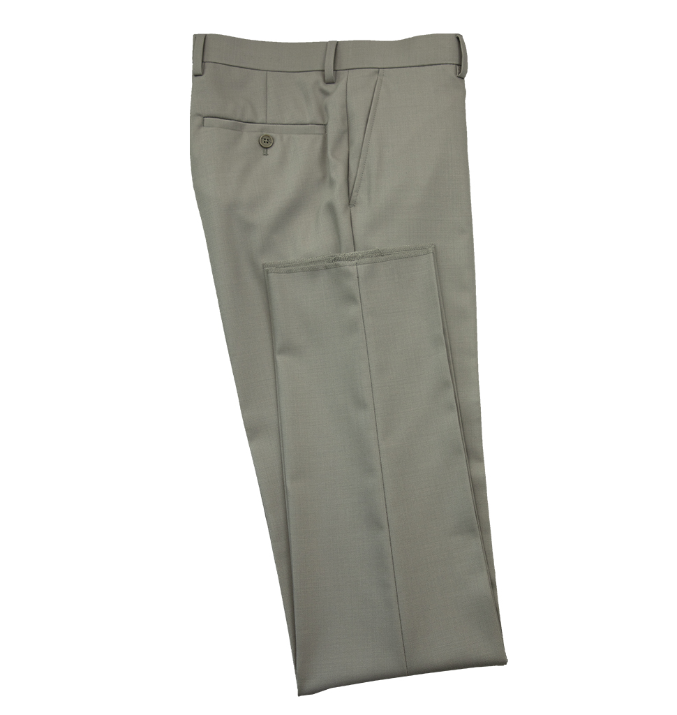 Cornelli Luxury Cashmere Blend Slacks Modern Fit Tan