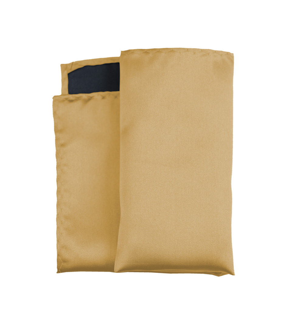 Solid Handkerchief Gold Ayc15Jj