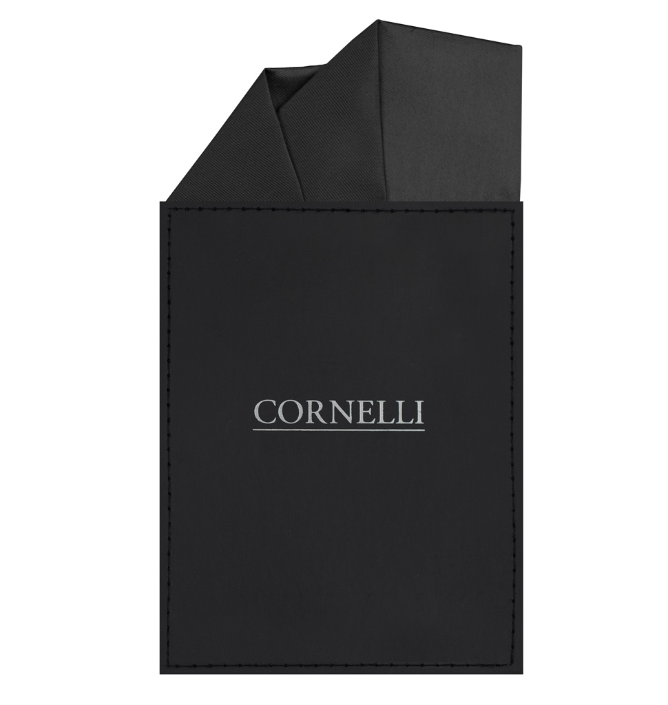 Solid Pocket Card Double Layered Black Apc12B