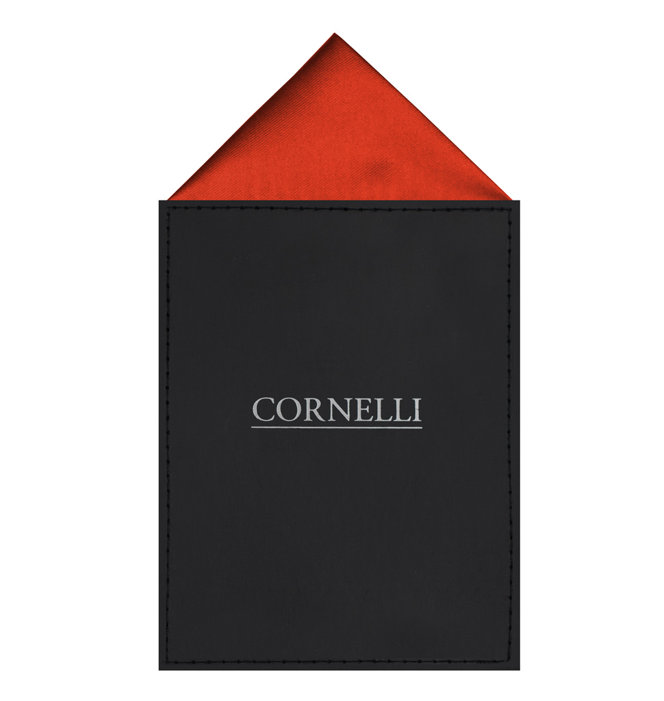 Solid Pocket Card Single Ear Coral Red Apc11O