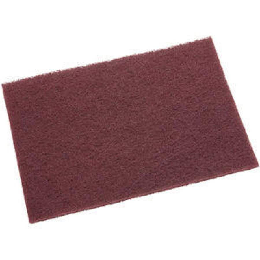Busters Industrial Maroon surfacing Hand Pads- 20 per case