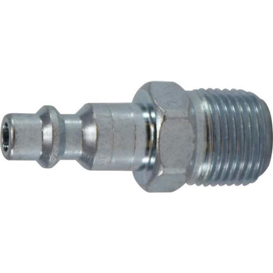Midland Industries Steel Industrial Style 3/8 Nipple Plug 3/8 Male - 10pk