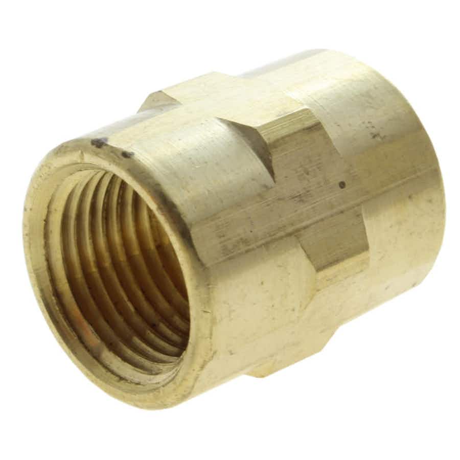 ADVANCED TECHNOLOGY PRODUCTS INC Brass Female Hex Coupler 1/4 Female NPT