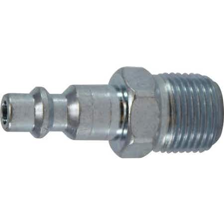 Midland Industries Steel Automotive Style 1/4 Nipple Plug 1/4 Male - 10pk