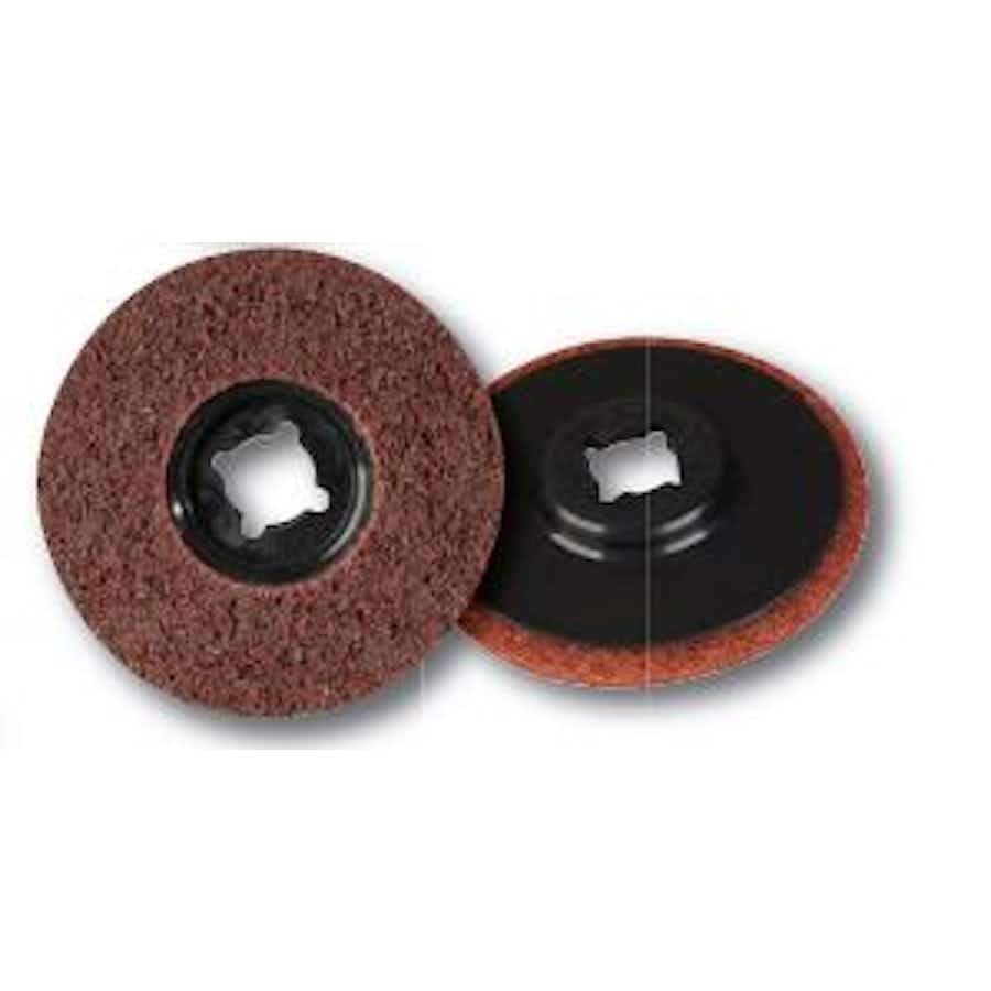 Busters Industrial Surface Conditioning Disc 4.5 x 7/8 Depressed Brown- 10pk