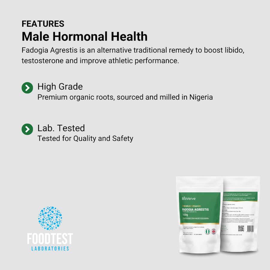 Nigerian Fadogia Agrestis 100g Features