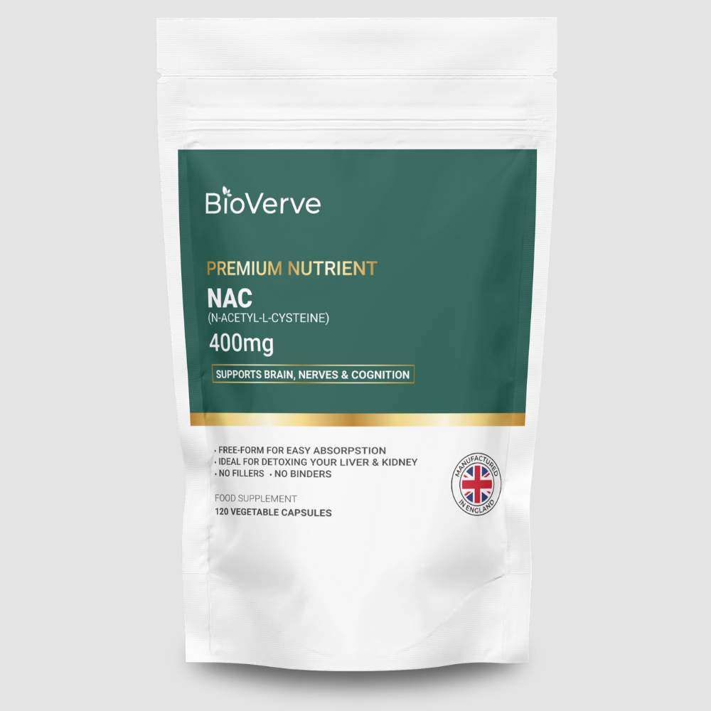 NAC (N-Acetyl-L-Cysteine) 400mg Thumbnail