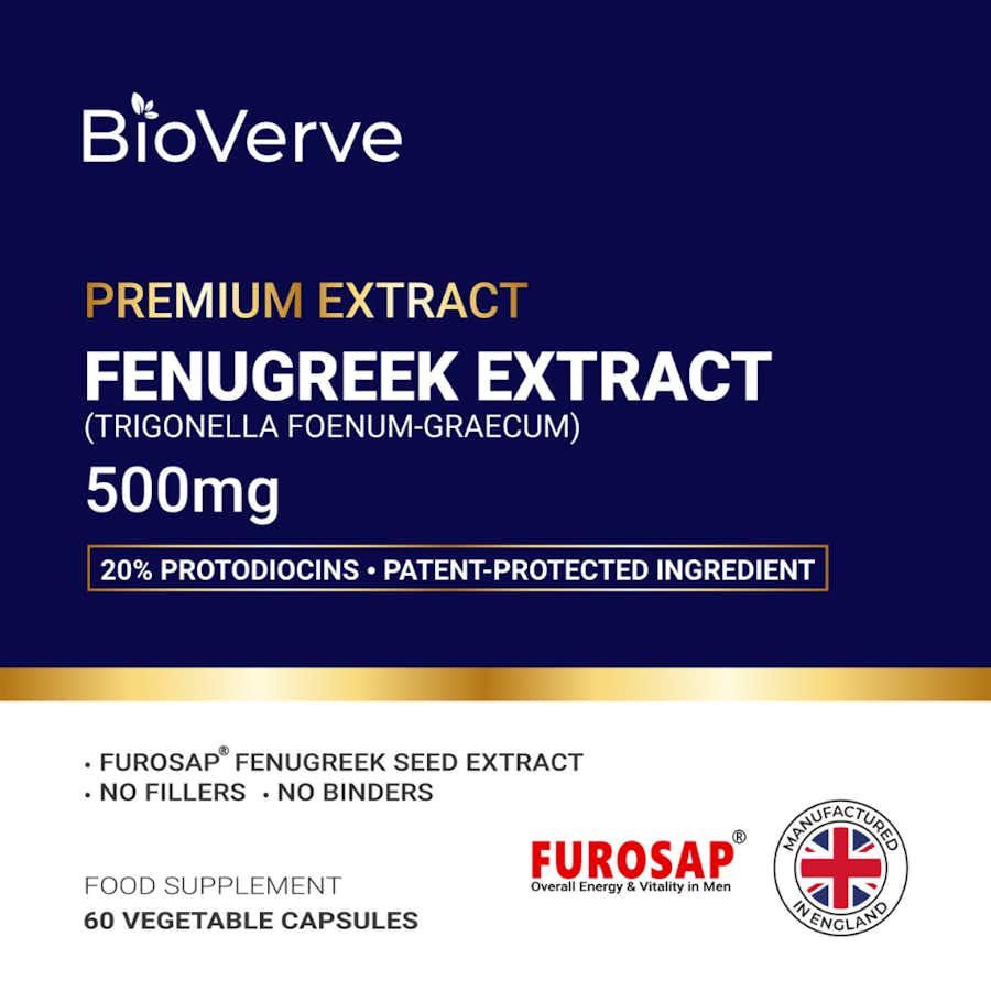 BioVerve Fenugreek Seed Extract (Furosap) front label