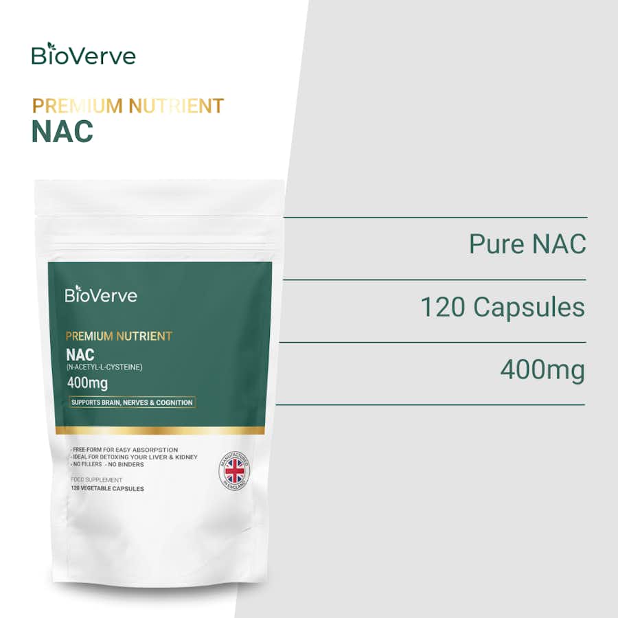 NAC (N-Acetyl-L-Cysteine)  400mg Summary Specification