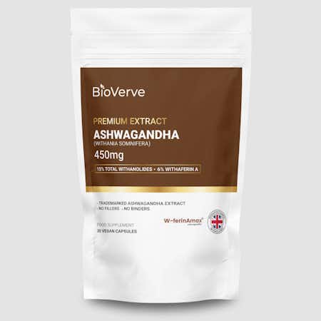 W-ferinAmax Ashwagandha 450mg 15% Withanolides 6%Withaferin A Thumbnail
