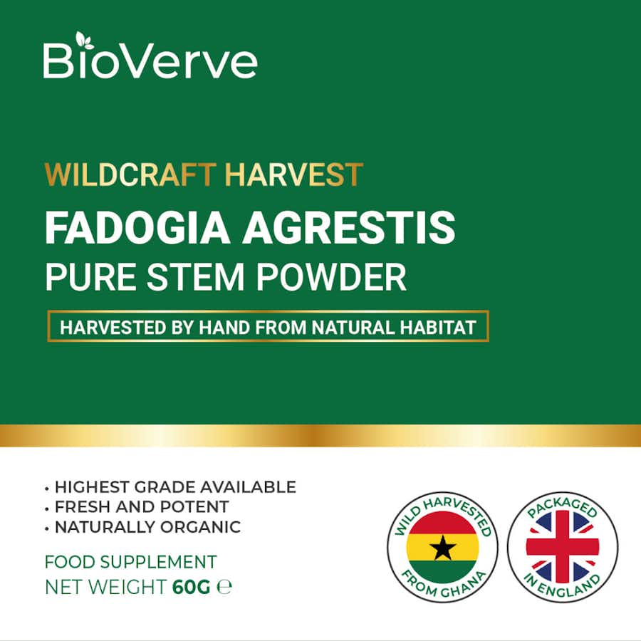 Ghanaian Fadogia Agrestis 60g Front Package description