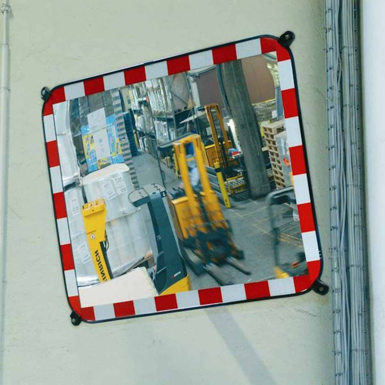 S-Compact Security Glass Convex Traffic Mirror