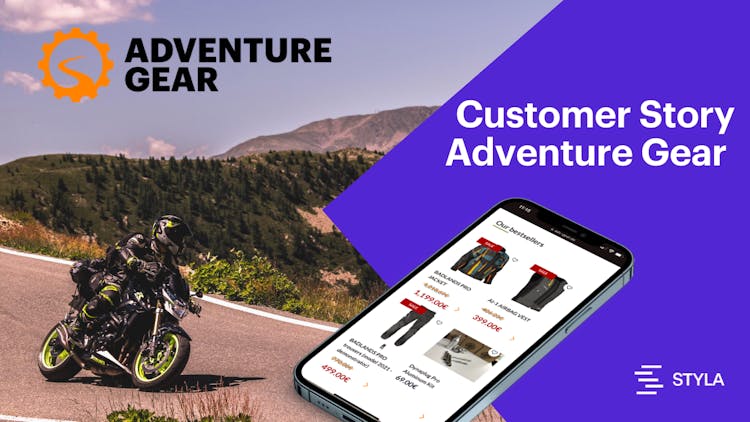 Styla Frontend Customer Story: Adventure Gear