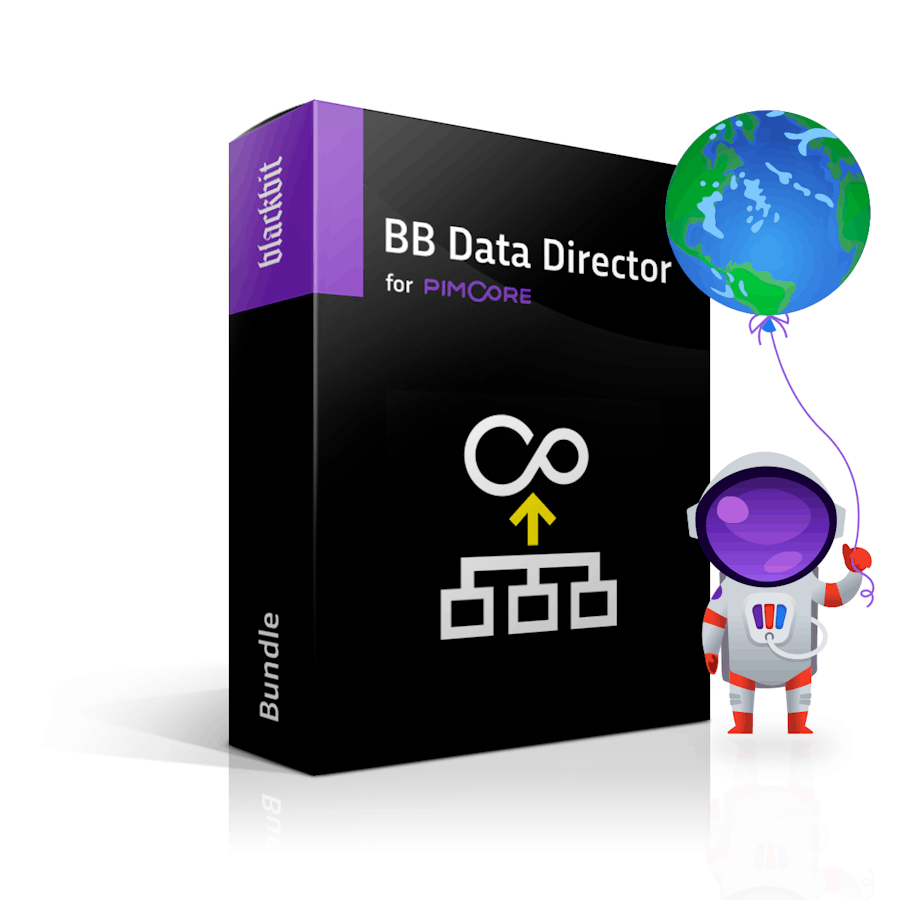 Pimcore Data Director box
