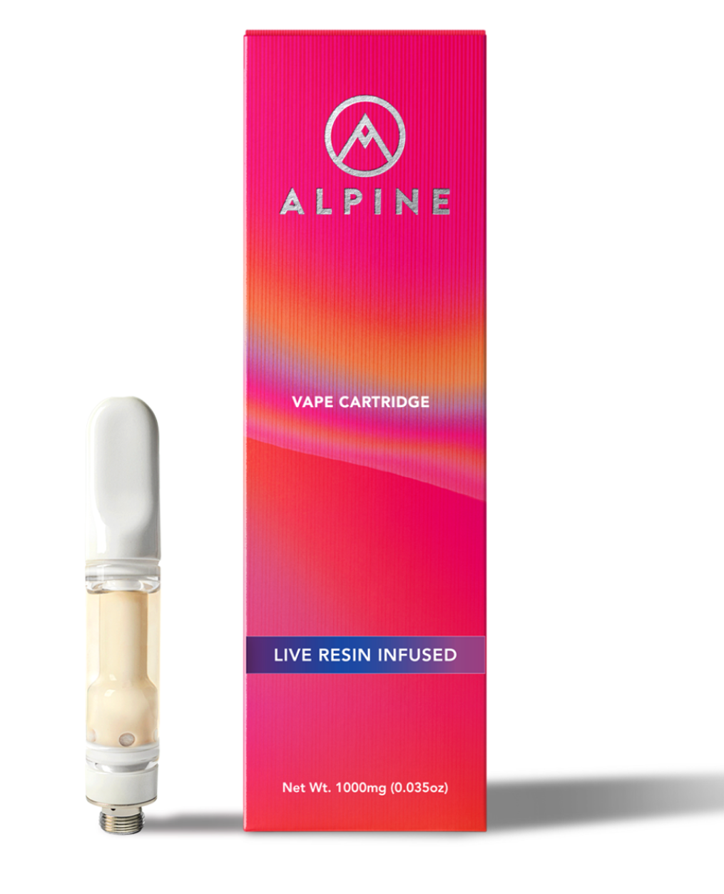 Alpine Live Resin Infused Delta 8 Cartridge - Venom OG 1000mg