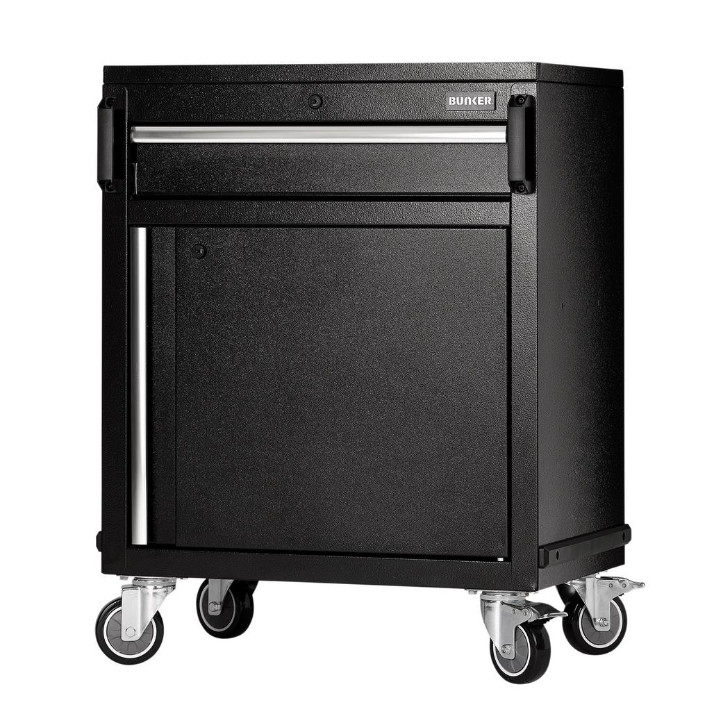 BUNKER Modular Power Tool Mobile Cabinet, 1 Drawer, 1 Door, 646mm - 23687_1.jpg