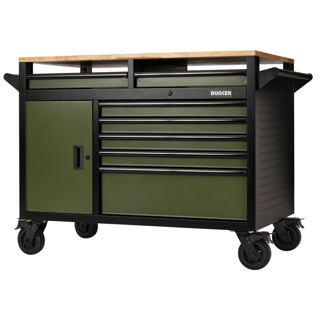 BUNKER Multi-Functional Workbench Roller Tool Cabinet, 14 Drawer, 48\x22 - 08269_1.jpg