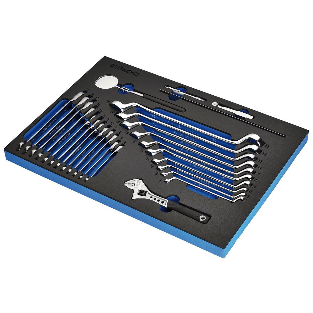 BUNKER Ring Spanner and Open End Ratchet Set in EVA Foam Inlay (27 Piece) - 29712_1.jpg