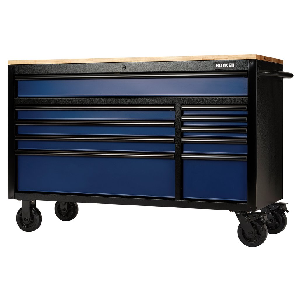 BUNKER Workbench Roller Tool Cabinet, 10 Drawer, 56\x22 - 08237_1.jpg
