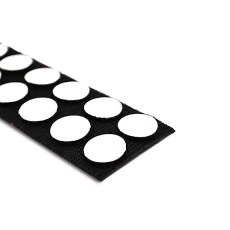 VELCRO ® Brand Mated Circles On A Roll Black / Velcro Fasteners