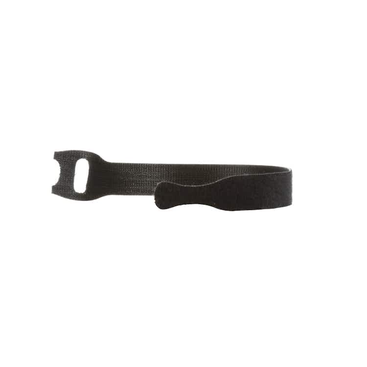Velcro Qwik Tie Straps, 3/4 x 6, Qty 150, Black