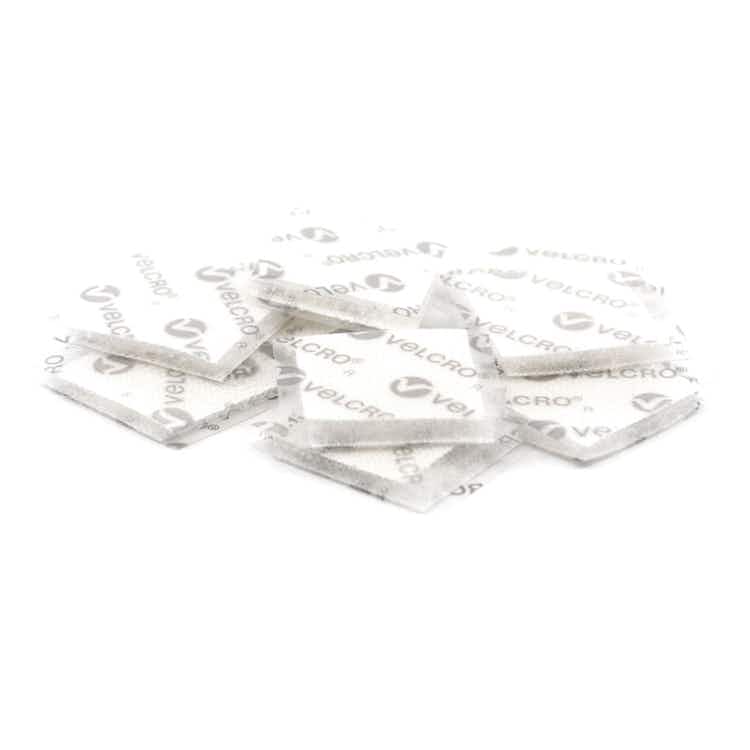 VELCRO® Brand Hook \x26 Loop Mated Cut Pieces White / Velcro Fasteners