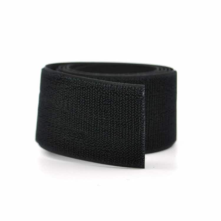 VELCRO Brand Polyester Sew-On Tape- Mil Spec Black Loop / Velcro Fasteners