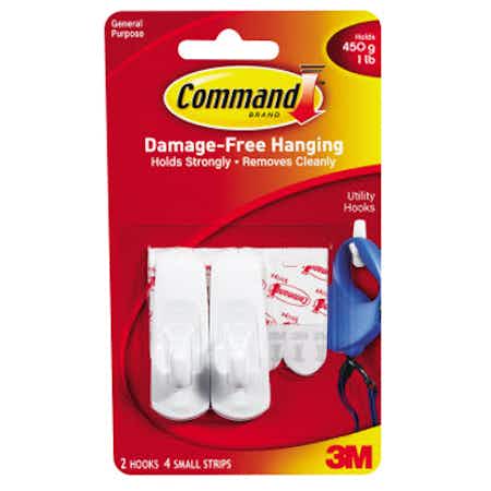 3M™ Command™ Small Hooks Pack of 2