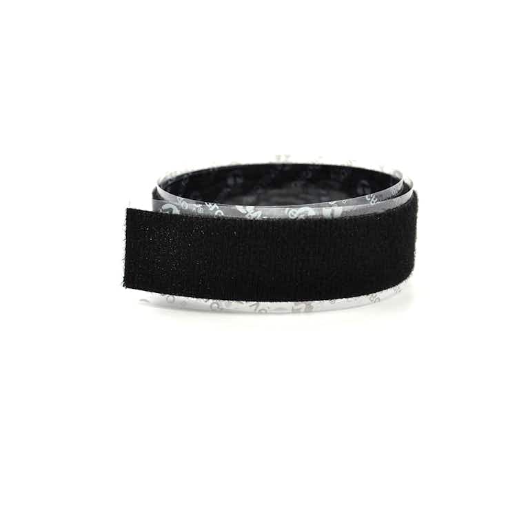 VELCRO® Brand Low Profile Adhesive Tape On A Roll Black Loop / Thin Velcro - Low Profile Velcro