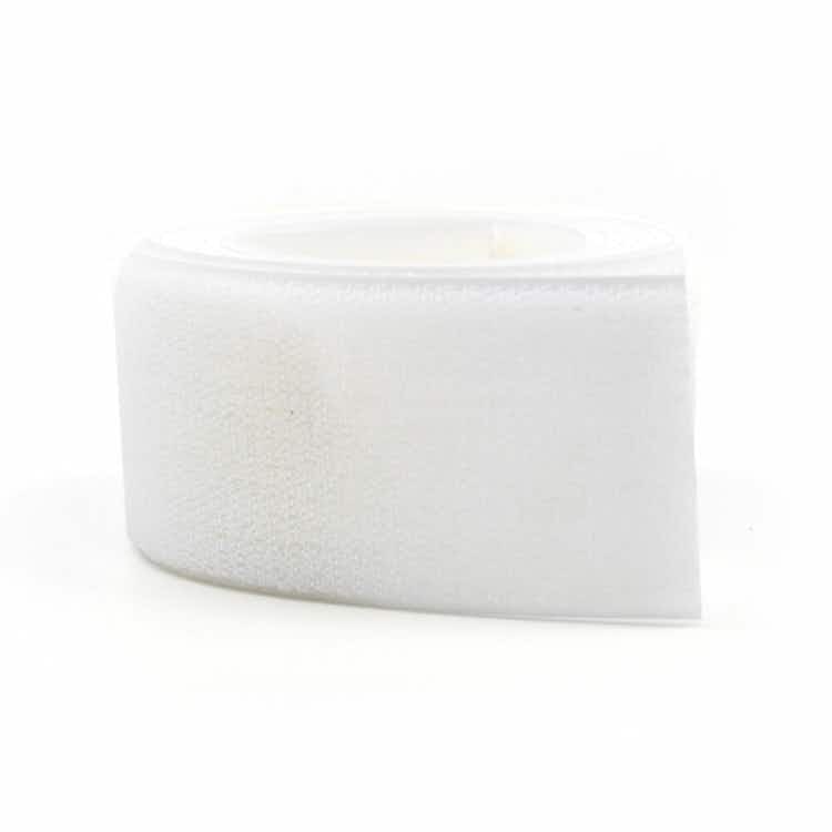 VELCRO Brand Polyester Sew-On Tape- Mil Spec White Loop / Velcro Fasteners