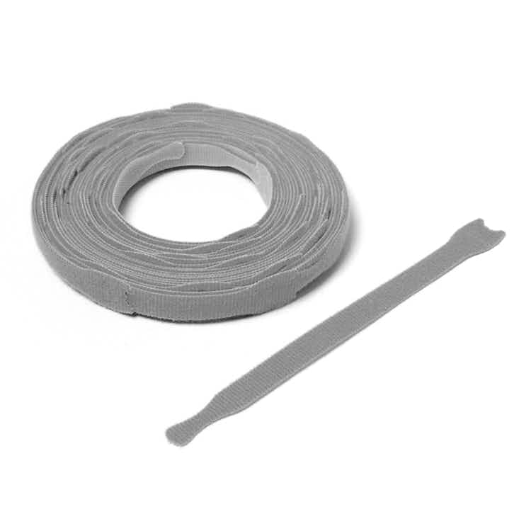 VELCRO ® Brand ONE-WRAP ® Die-Cut Straps - Gray  / Velcro Straps - Bundling Straps - Velcro Tie - Velcro Strap