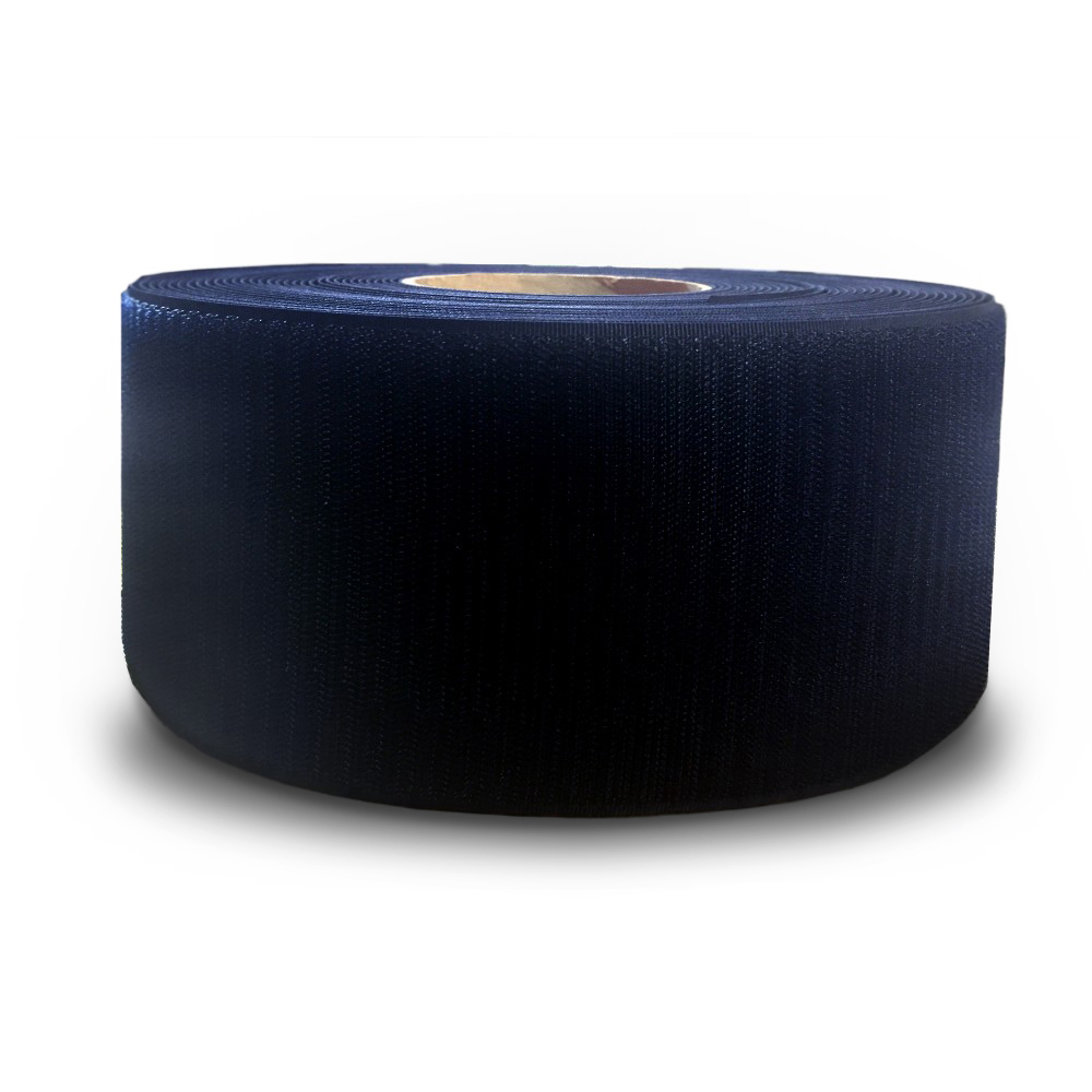 4\x22 X 10 yd Navy Blue Hook - Standard Back