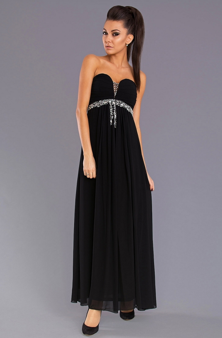 PINK BOOM DRESS - BLACK 7607-1