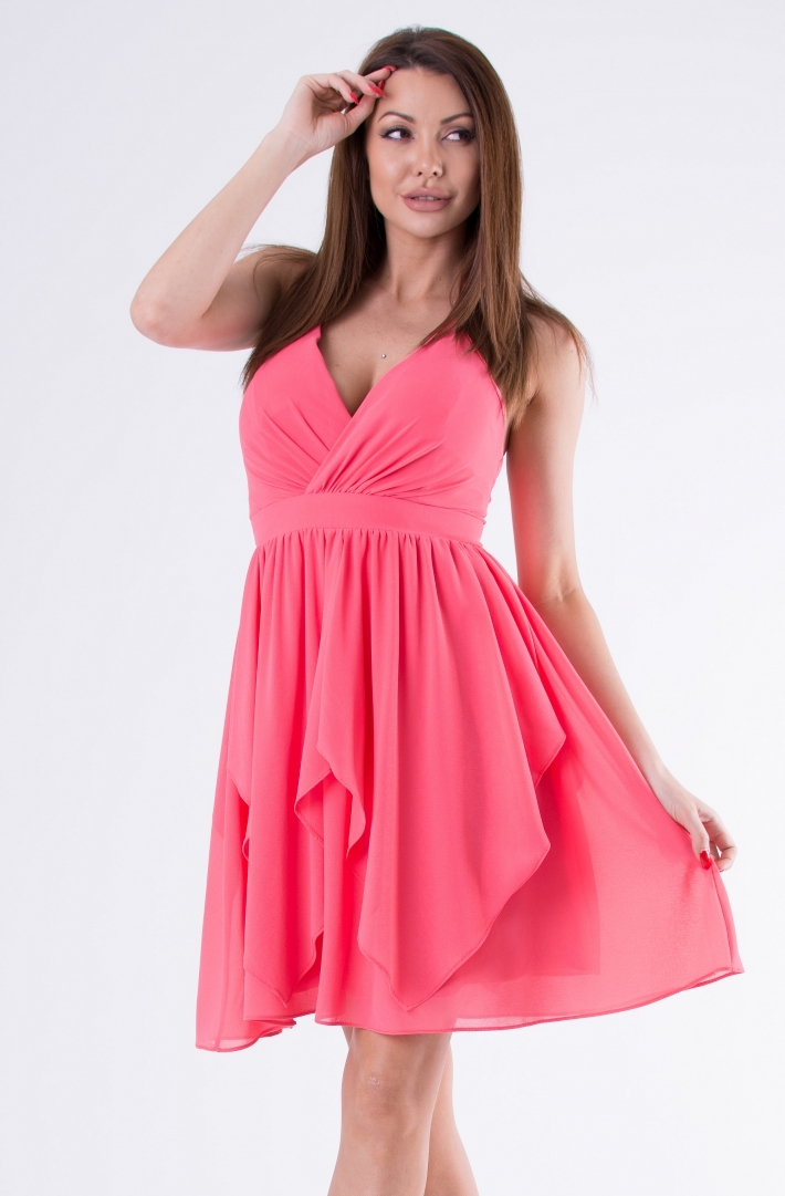 EVA & LOLA DRESS WATERMELON 58005-6