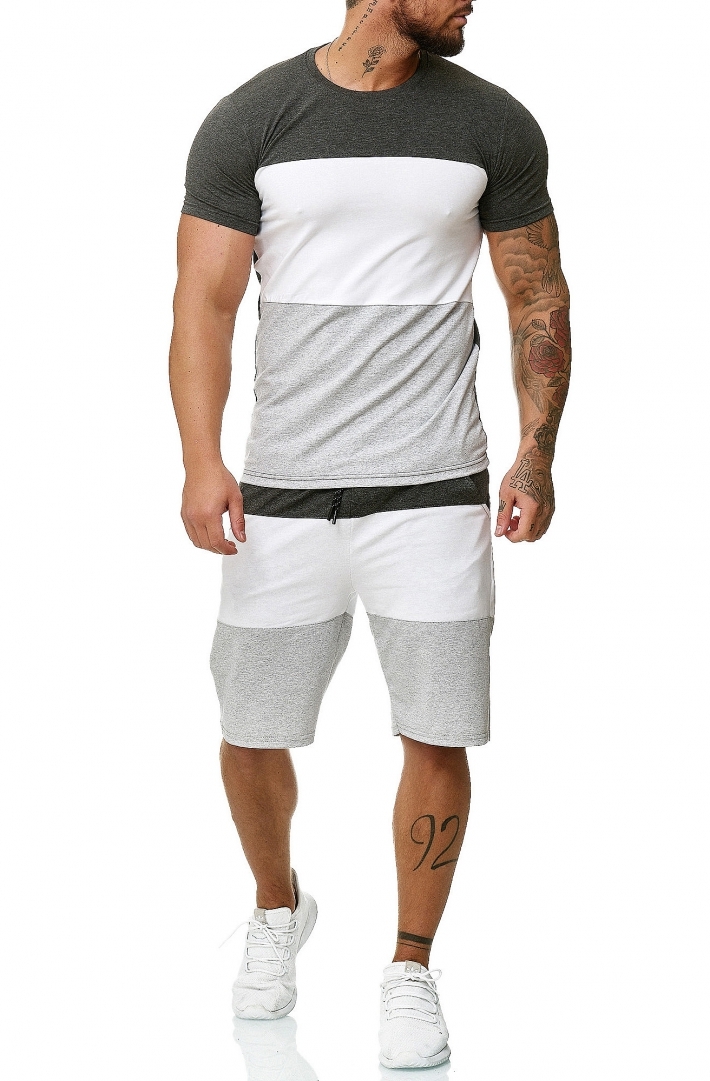 SWEAT SUIT MAN- GREY 59007-1