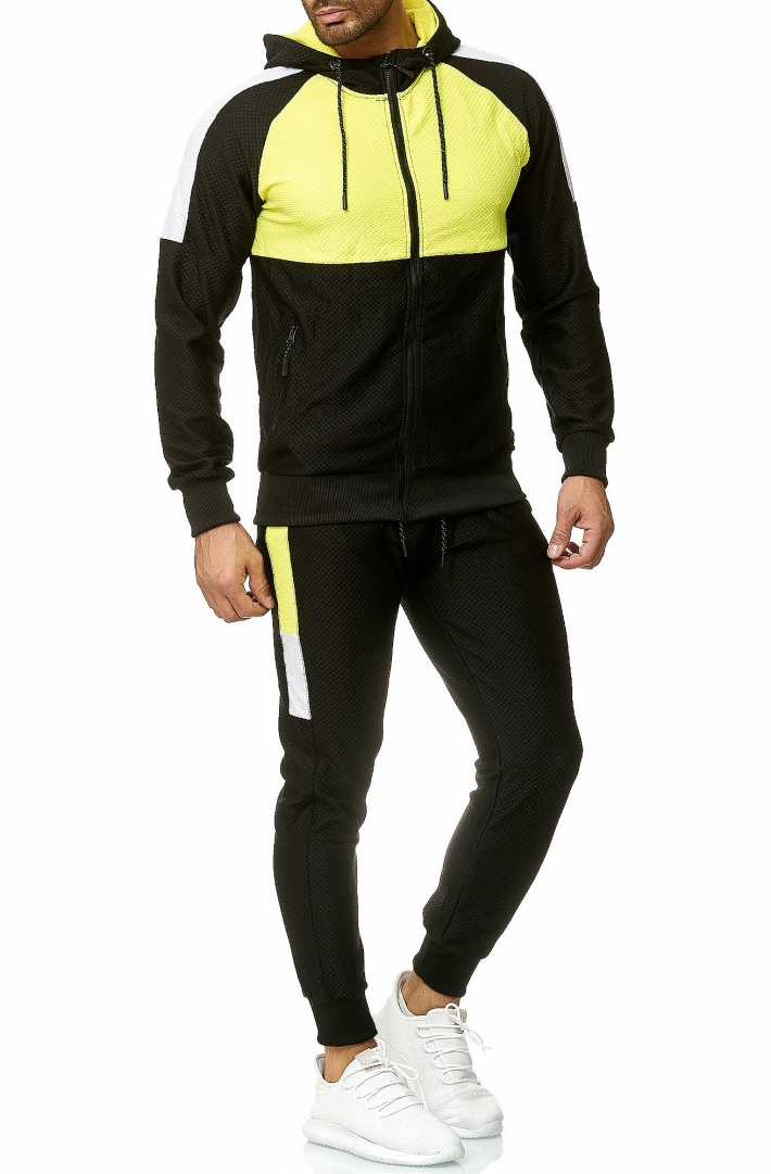 SWEAT SUIT MAN ALI- YELLOW  59003-1