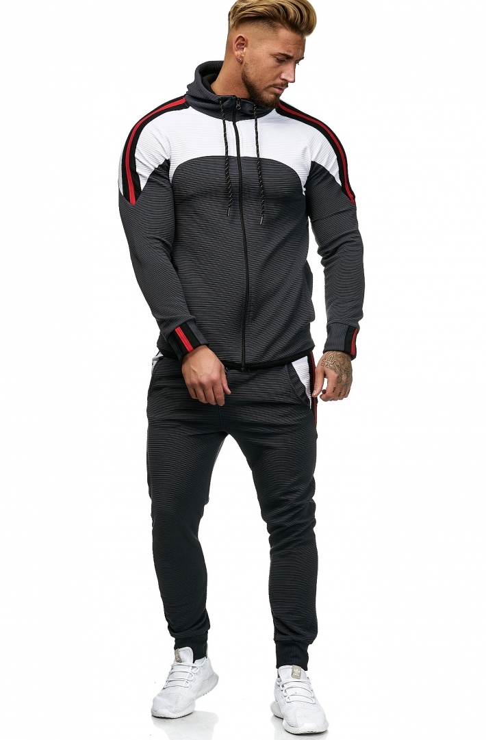SWEAT SUIT MAN- anthracite 52006-3