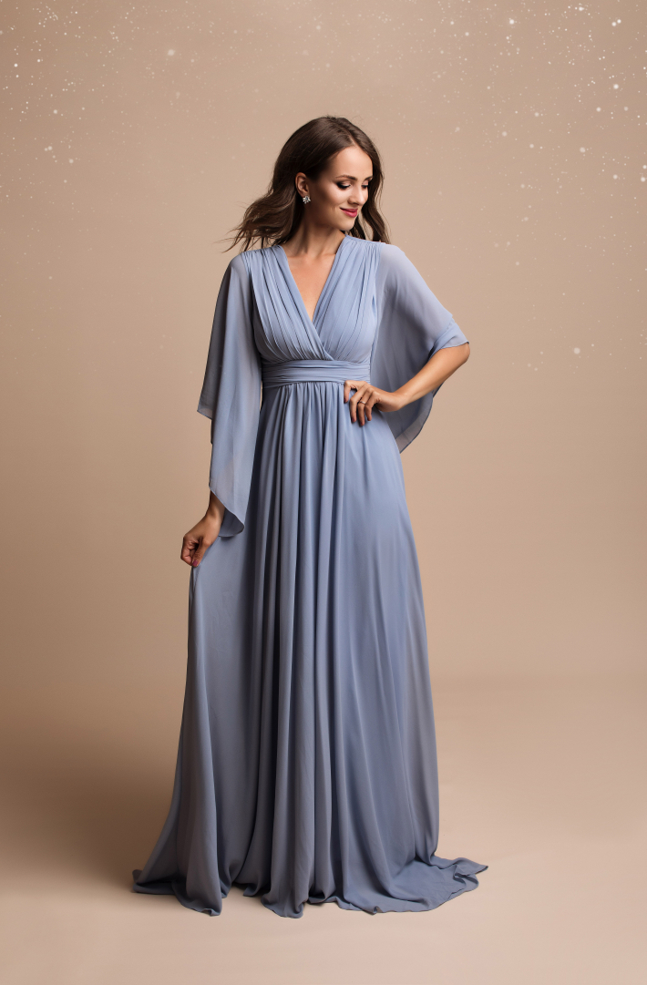 MARTHE DRESS BLUE 73004-1