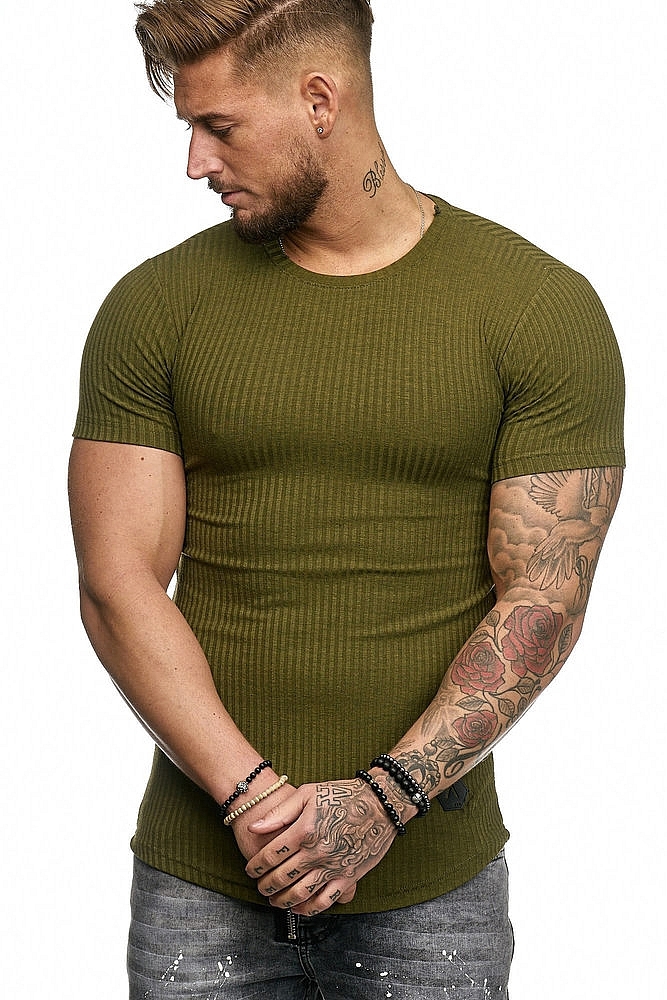 T-SHIRT KHAKI 47009-1