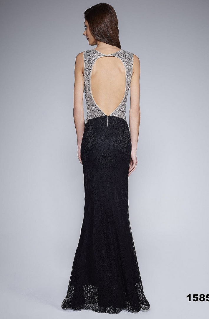 SOKY SOKA  DRESS BLACK 48003-1